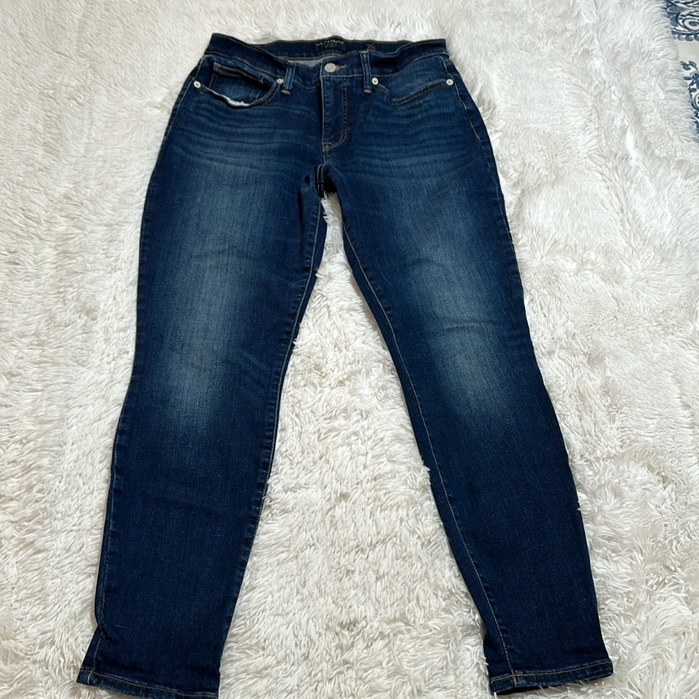 Lucky Brand Mid-Rise Ava Super Skinny jeans